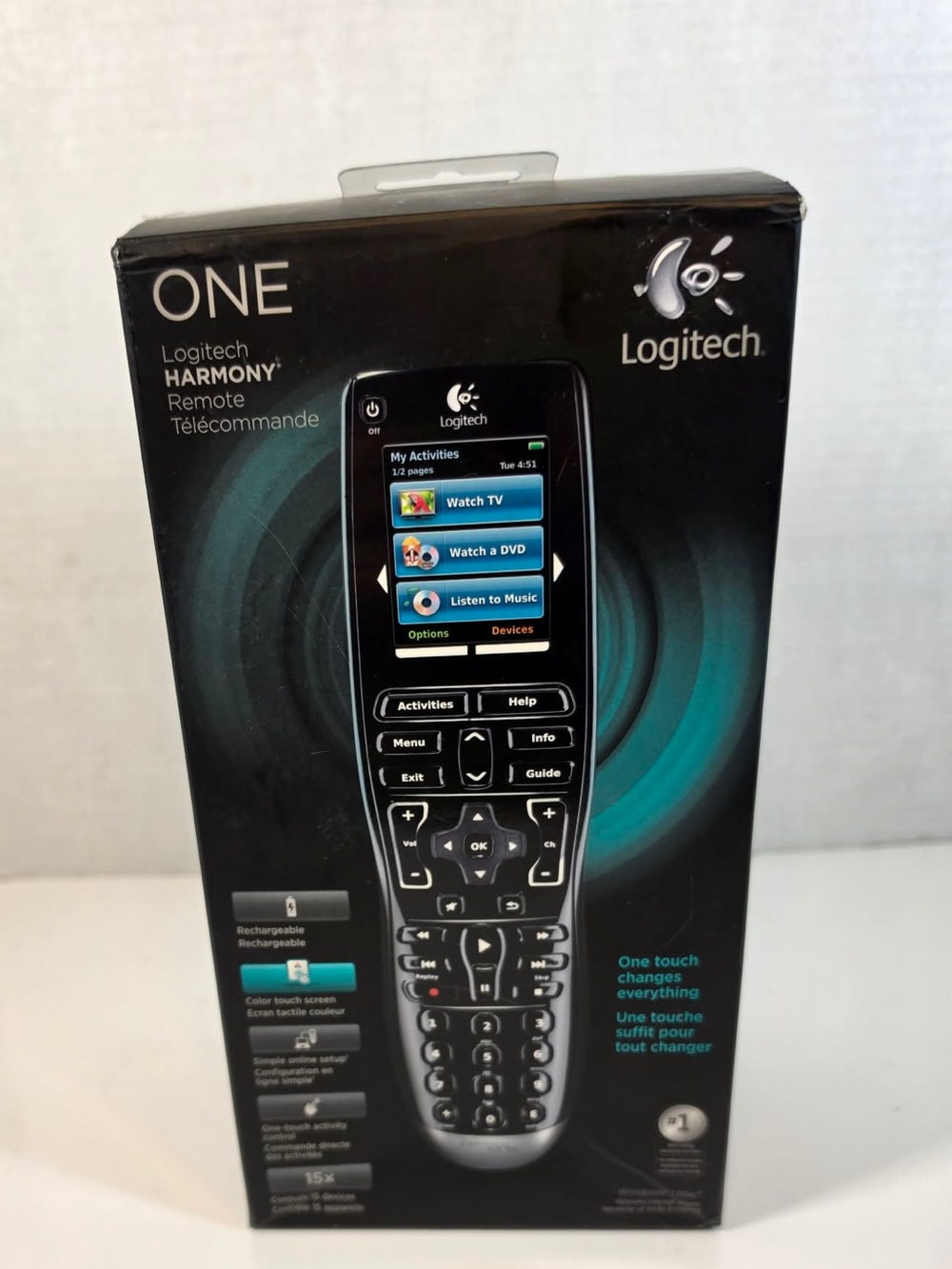 Logitech Harmony One Advanced Universal Remote Control 915-000099